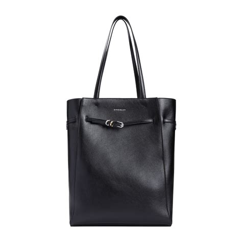 givenchy black calfskin leather tote bag